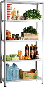 Стеллаж металлический Практик MS 200/70х30/4м Стеллаж металлический Практик MS 200/70х30/4м